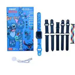 Falabella Reloj Inteligente para Niños KR-918 Mini Stitch Con 7 Correas Intercambiables oferta