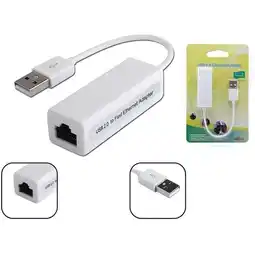 Falabella Adaptador USB 2.0 a Rj45 LAN Ethernet 10/100 Mbps Computador MST-1046G-8 oferta