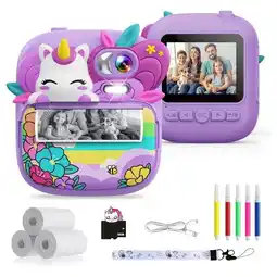 Falabella Cámara Instantánea Digital Selfie Para Niños Unicornio oferta
