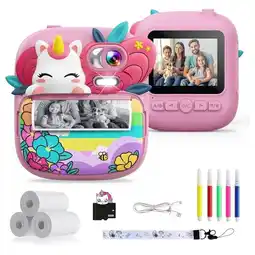 Falabella Cámara Instantánea Digital Selfie Para Niños Unicornio oferta