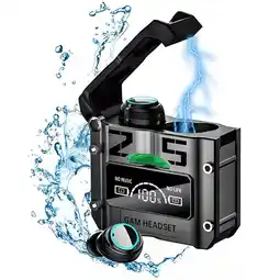 Falabella Audifonos Inalambricos Bluetooth Gamer Deportivos M25 Tws 9d Color Negro oferta