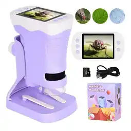 Falabella Microscopio Digital Rindol 1000x Batería Didáctico oferta