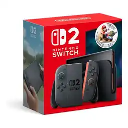 Falabella Consola de videojuegos Switch 2 + Juego Mario Kart World color negro oferta