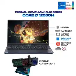 Falabella PORTATIL ONIX - CI7 12650H - RAM 24GB - SSD 1TB - 15.6 oferta