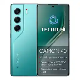 Falabella Celular Tecno CAMON 40 256GB 8GB Verde oferta