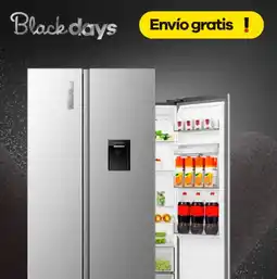 Éxito Hisense nevecón side by side oferta