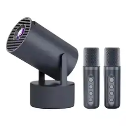 Falabella Proyector HY300PRO-KTV 4K Smart Karaoke + Micrófonos EH oferta