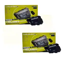 Falabella Set 2 Intercomunicadores Kr-m5 Helmet Ip66 Wireless 5.2 oferta