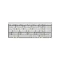 Falabella Teclado K250 Compacto Inalámbrico Bluetooth Off-White oferta
