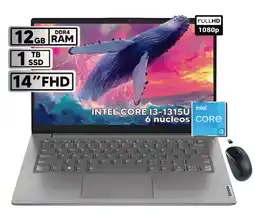 Falabella PORTATIL V14 G4 IRU INTEL CORE I3-1315U 12GB RAM 1TB SSD 14 FHD oferta