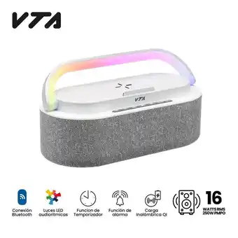 Falabella Parlante Recargable Cargador Inalámbrico 16W Rms oferta