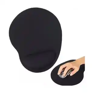 Falabella Pad Mouse Negro En Silica Diseño Ergonomico oferta