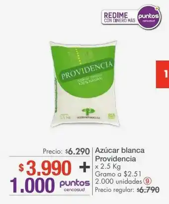 Metro Azúcar blanca providencia x 2.5kg oferta