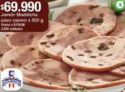 Jumbo Jamón Madrileña pavo casero oferta