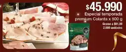 Jumbo Colanta especial temporada premium oferta