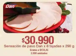 Jumbo Dan sensación de pavo oferta