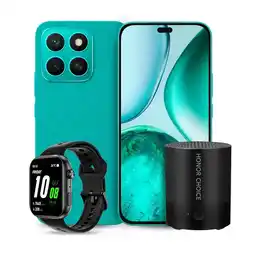 Alkomprar Celular HONOR X8c 512GB 4G Verde + Reloj + Parlante oferta