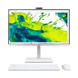 Alkomprar Computador All In One ACER 27 Pulgadas AIO C27 Intel Core i5 - RAM 16 GB - Disco SSD 512GB - Blanco oferta