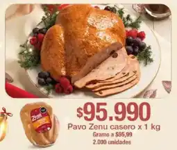 Jumbo Pavo Zenu casero oferta