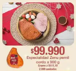 Jumbo Especialidad Zenu pernil cerdo oferta