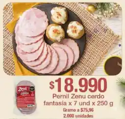 Jumbo Pernil Zenu cerdo fantasía oferta