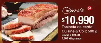 Cuisine & Co. tocineta de cerdo