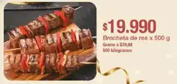 Jumbo Brocheta de res oferta
