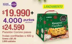 Jumbo Panetón corona pasas frutas confitadas oferta