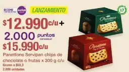Jumbo Panettone servipan chips de chocolate o frutas oferta