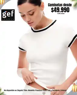 Jumbo Gef camisetas oferta