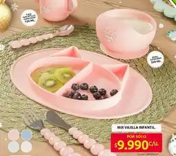 Ara Mix vajilla infantil oferta