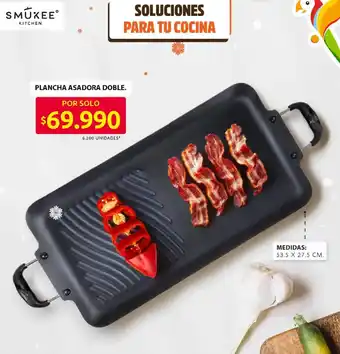 Ara Smukee kitchen plancha asadora doble oferta