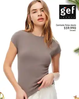 Jumbo Gef camiseta relax oferta