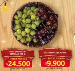 Ara Uvas red globe oferta