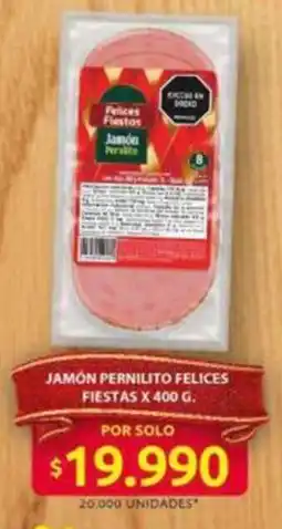 Ara Jamón pernilito felices fiestas oferta
