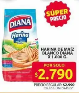 Ara Diana harina de maíz blanco oferta
