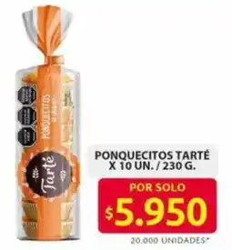 Ara Tarté ponquecitos oferta