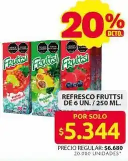 Ara Fruttsi refresco oferta