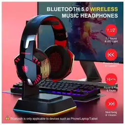 Falabella Audífonos Gamer Bluetooth Inalambricos G2000 Pro Phoinikas oferta