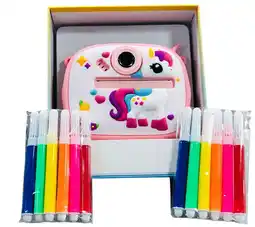 Falabella Cámara De Impresión Instantánea Niños Doble Cámara Ax3290 Hd rosa oferta