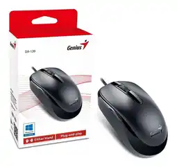 Falabella Mouse DX-120 USB Negro Hogar o empresarial oferta