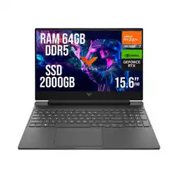 Falabella VICTUS AMD RYZEN 7 7445HS RTX 4050 6GB SSD 2TB RAM 64GB LED 15,6 FHD 144Hz oferta