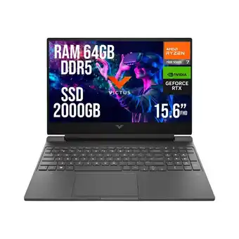 Falabella VICTUS AMD RYZEN 7 7445HS RTX 4050 6GB SSD 2TB RAM 64GB LED 15,6 FHD 144Hz oferta