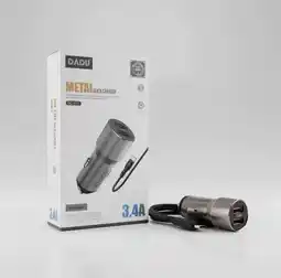 Falabella Cargador De Carro Dadu 3.4 A Metal Quick Charger oferta