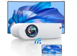 Falabella YABER Mini proyector con WiFi proyector de cine oferta