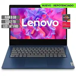 Falabella IDEAPAD AMD RYZEN 7-5700U SSD 2TB RAM 8GB LED 14 FHD oferta