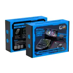 Falabella Combo Gamer M1 Pro+ 5 En 1 Set Mouse + Teclado + Convertidor + padmouse+ soporte oferta