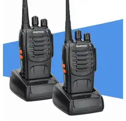 Falabella Radio Walkie Talkie Doble Via De Largo Alcance Bf-888s 2 Und oferta