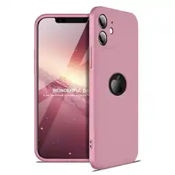 Falabella Funda Carcasa Forro Estuche Protector 360 Para iPhone 12 Rosa oferta