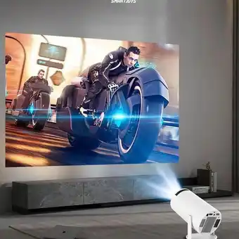 Falabella Miniproyector Original Hy300 Smart Android 11 Blanco 1080P oferta